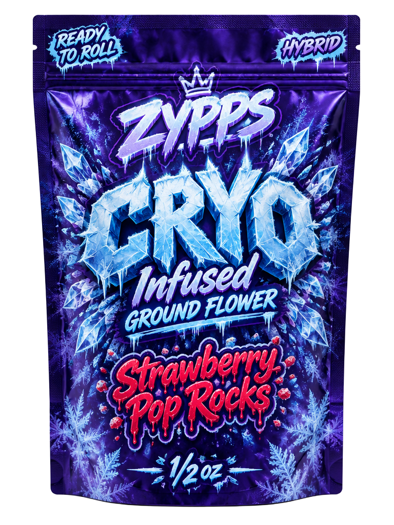 Strawberry Pop Rocks HALF OZ CRYO INFUSED